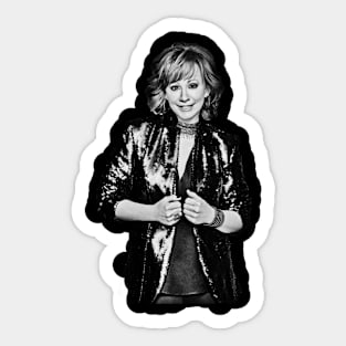 Retro Reba McEntire Sticker